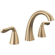 NIB Delta Arvo Champagne Bronze Widespread 2-handle Bathroom Faucet 35840LF-CZ