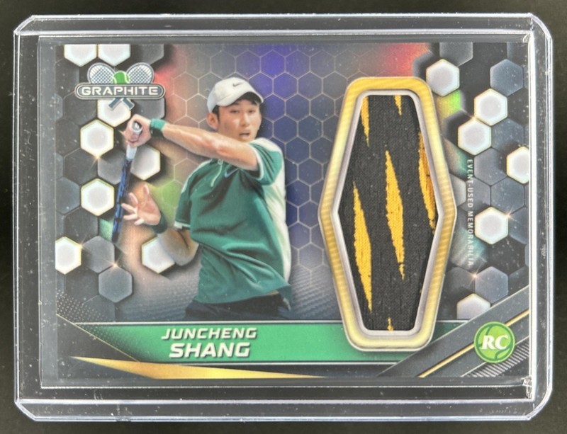 2024 Topps Graphite Juncheng Shang Relics RC Rookie #GR-JSG