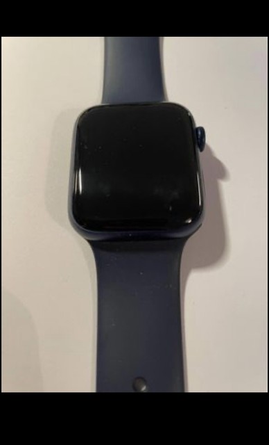 Apple Watch Series 6 44mm Space Grey Aluminum Case with Black Sport Band -  Regular (GPS + Cellular) (MG2E3B/A) for sale online | eBay