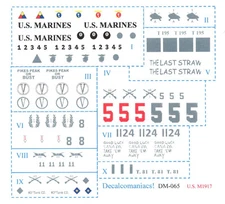 1/35 Decals, Decalcomaniacs, M1917 Special Tractor