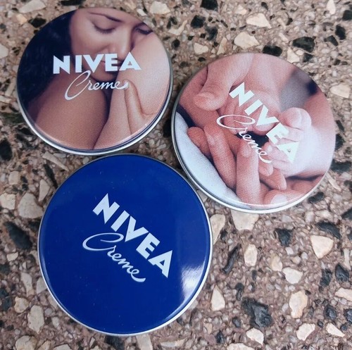 Nivea* Creme Döschen Dosen 3 X 10 ml Motiv - Limited Edition -