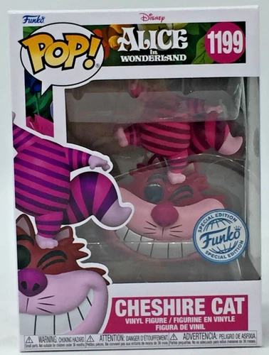Funko Pop! Disney Alice in Wonderland Cheshire Cat #1199 Special ED w/Protector