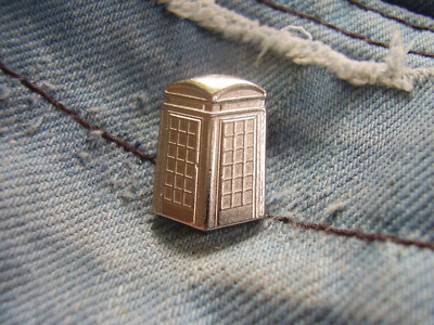 Pin England Vereinigtes Königreich Rote Telefonzelle telephone booth Modell K2 S