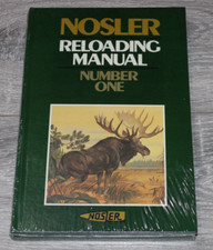 NOSLER Reloading Manual Number 1 NOS  SEALED 1976