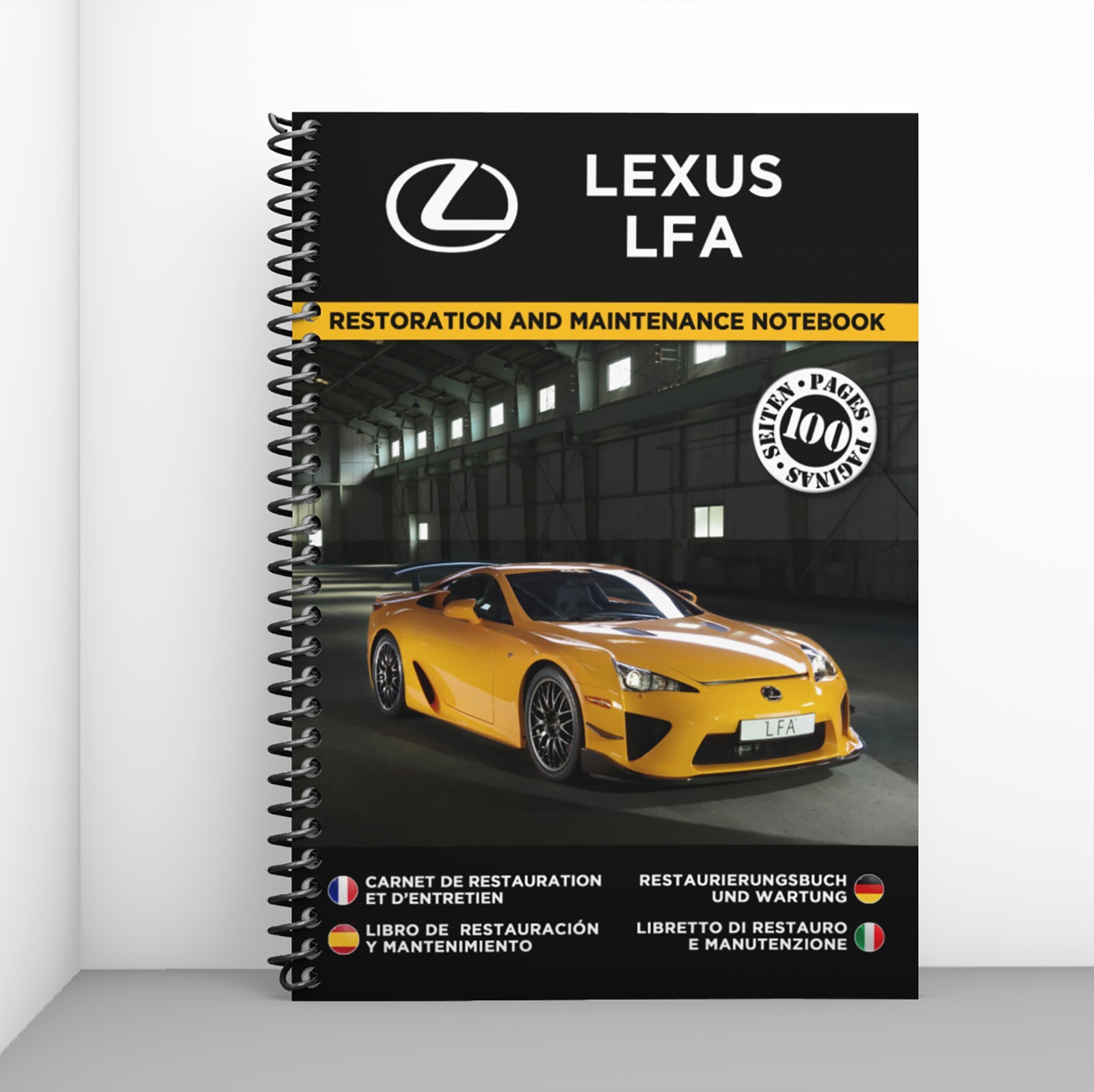 Lexus LFA livret de maintenance pour préserver l'historique de votre voiture de sport
