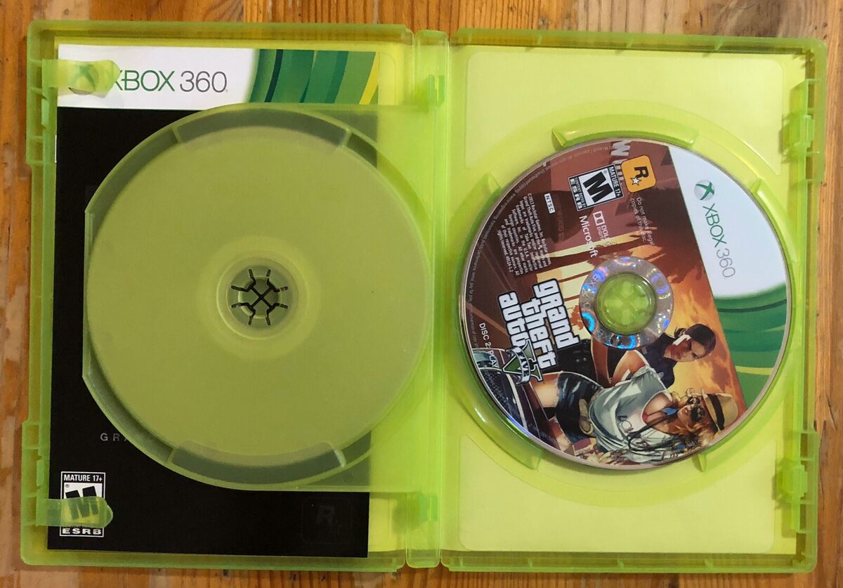 Lot of 2 Grand Theft Auto XBOX 360 Games BOTH COMPLETE Includes