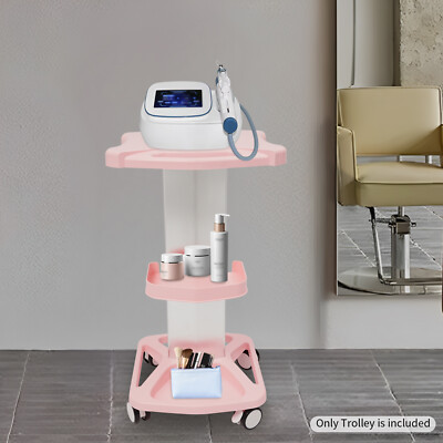 #ad #ad Trolley Stand Rolling Cart SPA Salon Storage For Ultrasonic Cavitation Machine $60.08