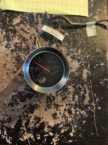 Kenworth PACCAR BRAKE Pressure PSI Gauge, OEM# Q43-1092-103C - SHIPS FREE!