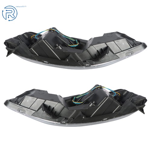 Front Fog Lights For 2019-2020 Chevy Malibu Turn Signal Lights W/LED DRL RH+LH - Picture 8 of 12