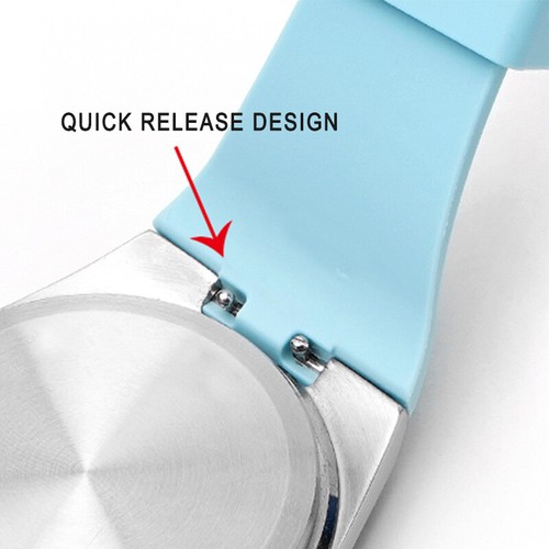 Stainless Steel Buckle Sturdy Wear-Resistant Strap Liquid Silicone Material