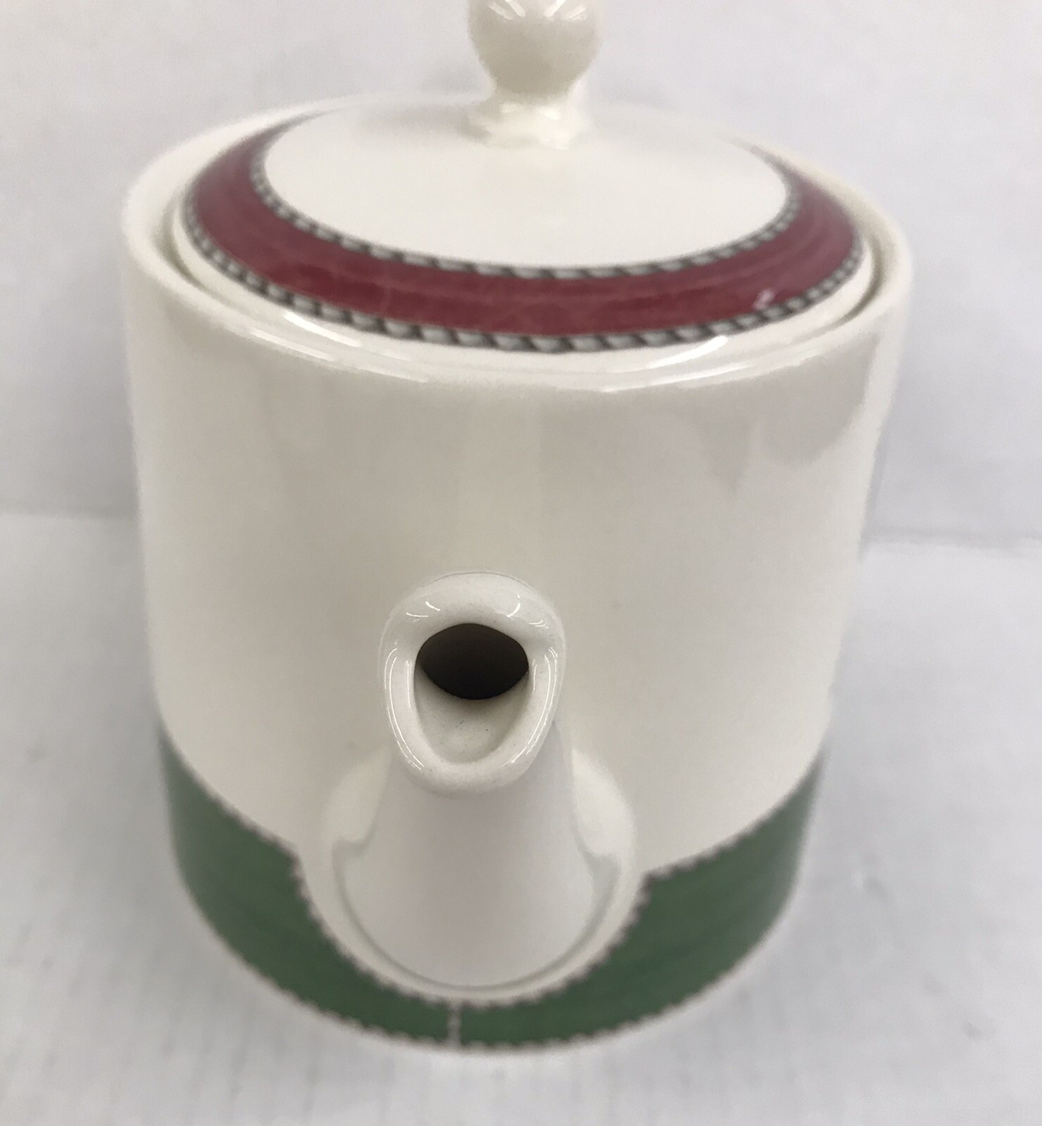 Wedgewood SARAH'S GARDEN CHRISTMAS TEAPOT Pine Cone Large 6 1/2" eBay