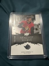 🔥2020-21 Upper Deck Exquisite Collection Hockey Rookies Josh Norris /299 RC R-3