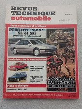 Revue technique Peugeot 605