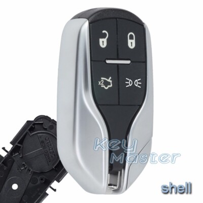 Smart Remote Key Shell Case Fob for Maserati Quattroporte Ghibli 2012- 2019