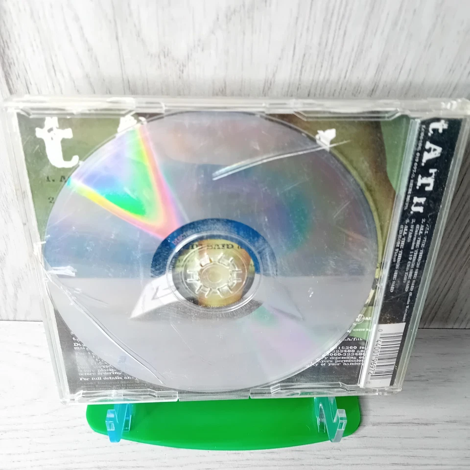 TATU ALL THE THINGS YOU SAID CD - RARE RETRO MUSIC Foto 3 de 4