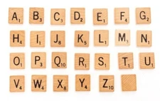 Scrabble Letter Tiles Authentic Individual Game Replacement Pieces Crafts UPick