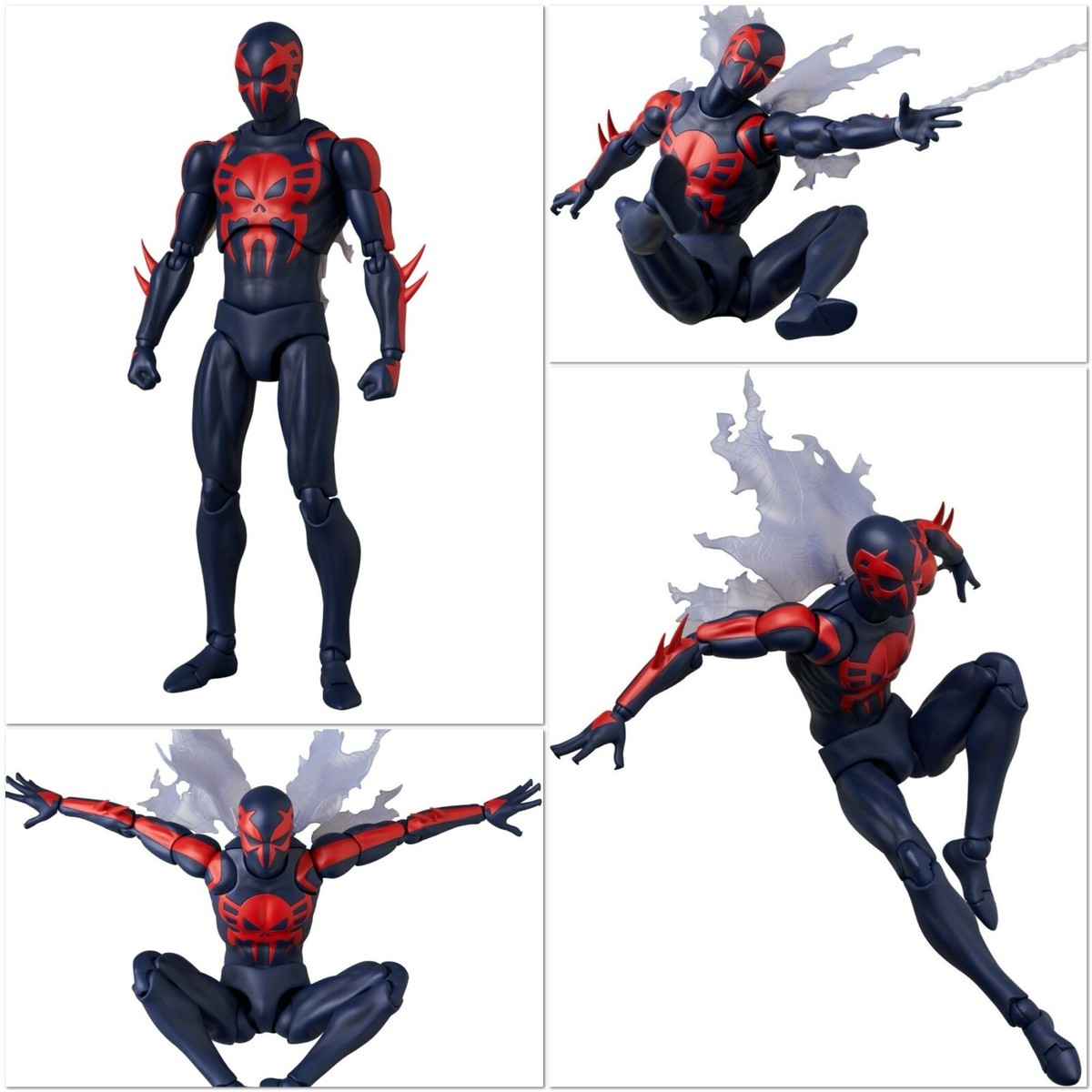 New MAFEX No.239 SPIDER-MAN 2099 COMIC Ver. Action Figure Toys