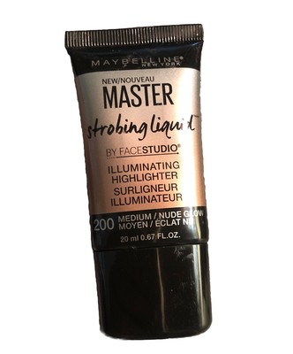 Maybelline Master Strobing Liquid Illuminating Highlighter, 200 Medium Nude