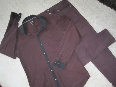 *TOP Zustand* Strellson Herrenhemd Gr.40 Slim Fit + H&M Jeanshose Gr.34