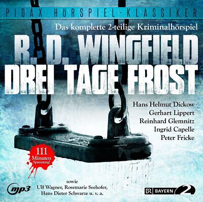 Drei Tage Frost - Hörspiel (Pidax Klassiker)  mp3-CD/NEU/OVP