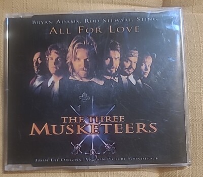 Bryan Adams Rod Stewart Sting   All for love  Maxi CD 1993
