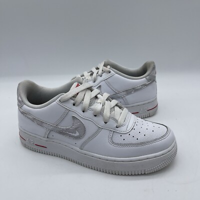 Nike Air Force Low (GS) 'Topography Swoosh' Youth Size Sneakers  DJ4625-100