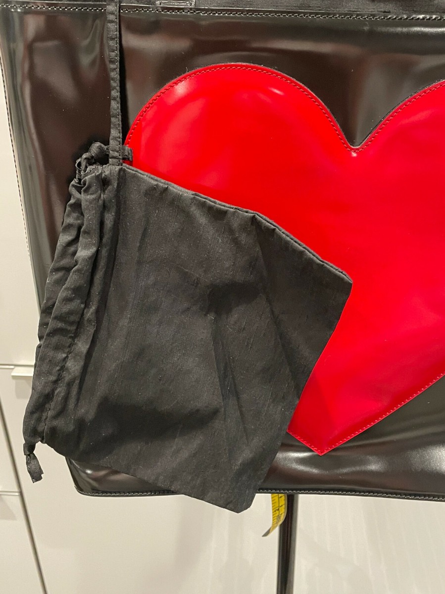 トートバッグ Moschino Leather Bag. Moschino Tote Bag Embossed Logo Leather Black Shopper