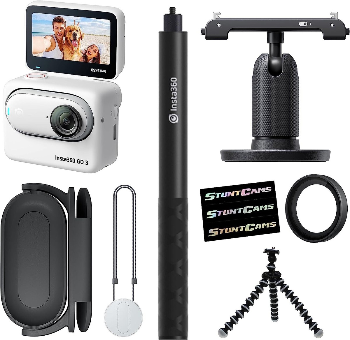 Insta360 GO 3S black 128GB のぞかせる 美品付属品付