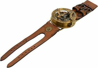 Nautical Vintage steampunk watch style Sundial compass / wrist sundial compass