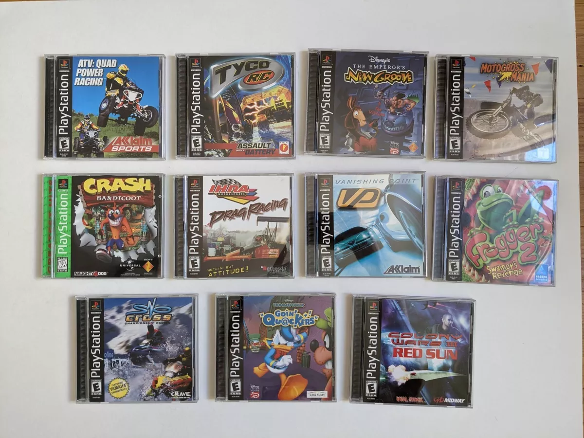 PS1G - PS1 Sony Playstation 1 Games (MAKE A BUNDLE)(PICK YOUR GAMES)