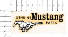 Water Slide Decal - Genuine Mustang Parts Black - Buy One Get One Free