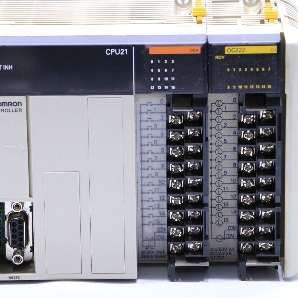 OMRON PLC SYSMAC CQM1-CPU21-E CQM1-PA206 CQM1-OC222 | eBay OMRON PLC SYSMAC CQM1-CPU21-E CQM1-PA206 CQM1-OC222 | eBay