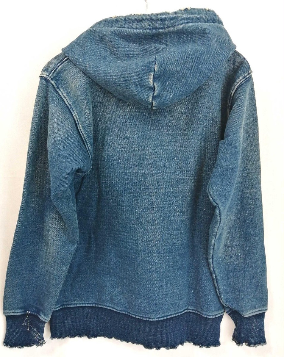KAPITAL Sashiko Vintage Finish Hoodie Size 1 | eBay