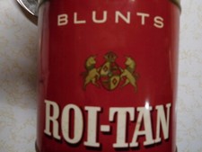 Vintage Roi-Tan Blunts (will tightly seal) Cigar Tin Can makeshift Humidor