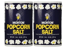 CULINARY SALT 26 Ounce Pack of 2 Kosher Super Fine Grained Popcorn Salt
