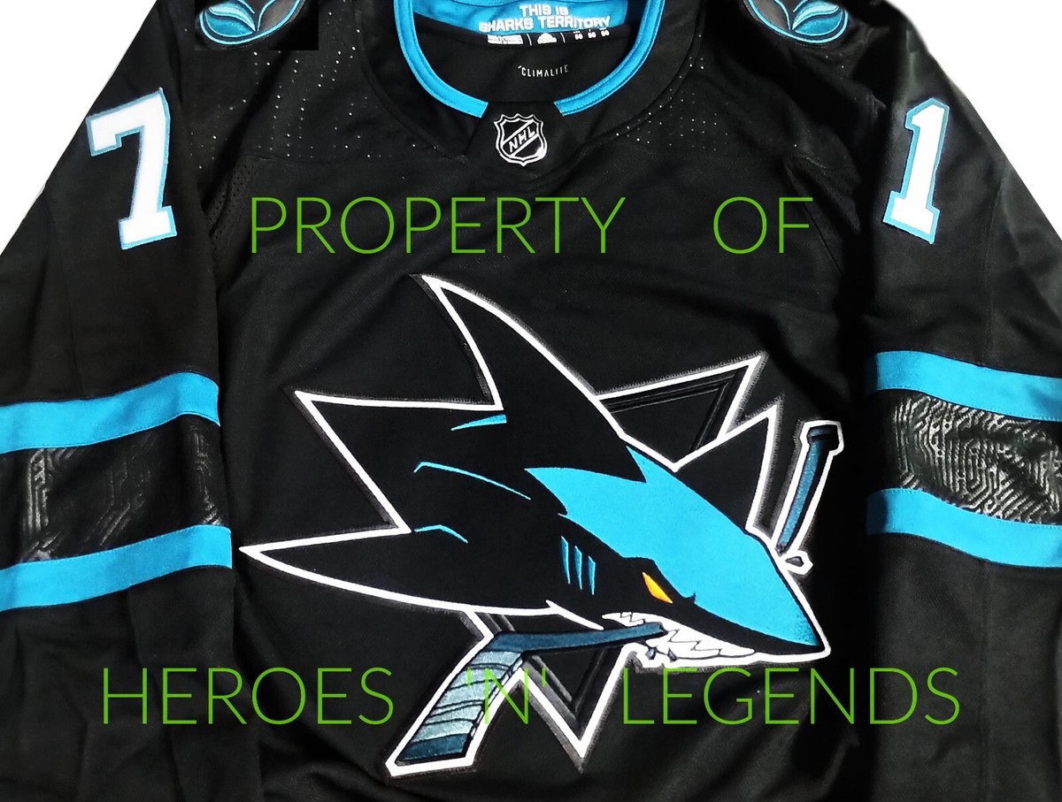 NWT-PRO-56 MACKLIN CELEBRINI SHARKS 3rd ADIDAS AUTHENTIC NHL