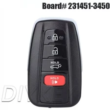 231451-3450 Smart Remote Key Fob for Toyota Highlander RAV4 2021-2023 HYQ14FLA