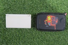NINTENDO DS Lite Handheld Console Only White-with Simpsons Case