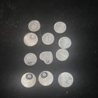 Mixed Lot Of Fractional .999 Fine Silver  1gram x 11 grams total