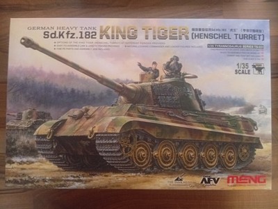 1:35 Bausatz Meng TS-031 King Tiger Sd.Kfz.182 Henschel Turret   5 U 0311