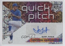 2021 Panini Mosaic Quick Pitch Auto Jordan Yamamoto #QPA-JY Auto 6ks