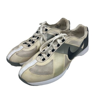 Nike 483325-100 Hyperfuse Lunar Summer Lite Lace Up Mesh Golf Shoes Womens Sz 9