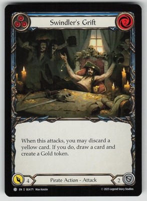 Swindler's Grift (Blue) SEA171 Common High Seas Flesh and Blood NM/M