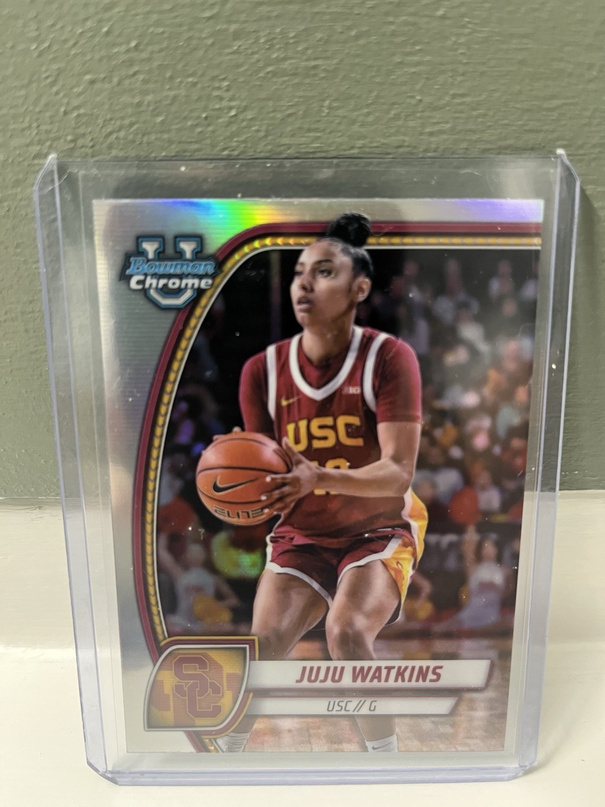 Juju Watkins Bowman Chrome U Silver Refractor