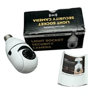 Dot Com Products Light Socket Security Camera SG Easy Installation & Manual READ