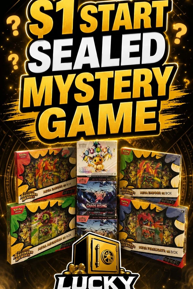 🔥SEALED MYSTERY GAME W/ VAHE🔥