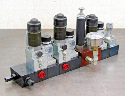 Roemheld  Hawe 2953100, G 3-1  Directional Valve Manifold Clamping Valves