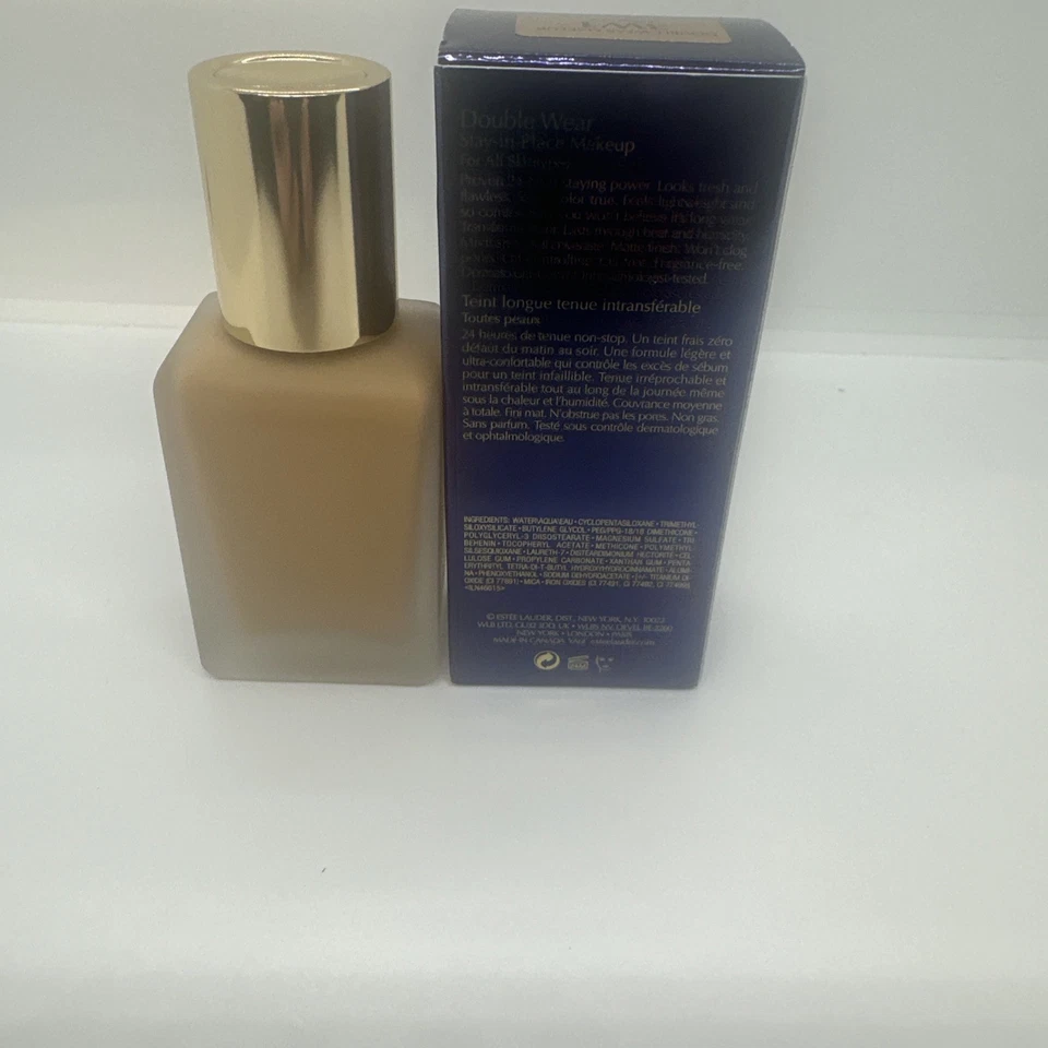 Estee Lauder New Double Wear Foundation 1oz 3W1 Tawny Stay-in-Place Makeup - Image 3 of 4