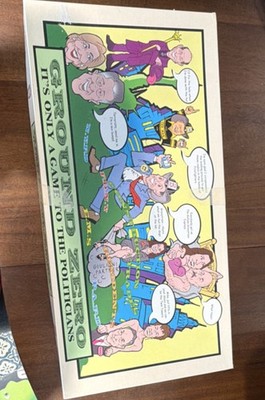 Ground Zero It's Only a Game to the Politicians Board Game Politics Theme