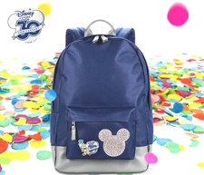 New LE Disney Pin + Embroidered Mickey Backpack Lined Jiminy Cricket Pin RARE